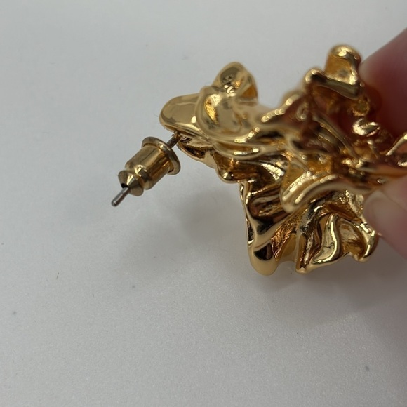 Amber‎ Sceats 24k gold-plating Reese Earrings NWT - Picture 4 of 8